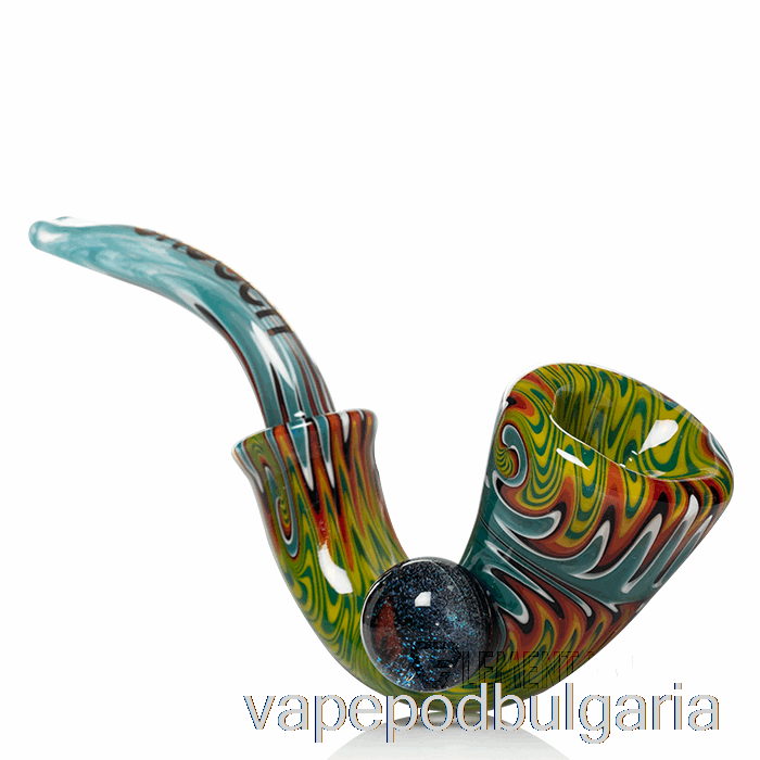 Vape Bulgaria Cheech Glass Sherlock No Holmes Hand Pipe Peacock